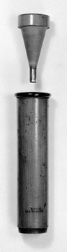 Monaural stethoscope, designed by Laennec.