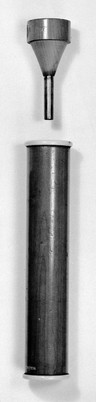 Monaural stethoscope, designed by Laennec.