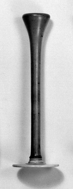 view Monaural stethoscope; Italian.