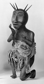 Effigy of a shaman, Haida, Queen charlotte Island.