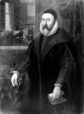 M0014534: Portrait of John Dee (1527-1608)