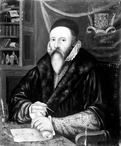 M0014535: Portrait of John Dee (1527-1608)