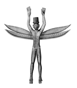 view Spirit-scaring effigy (Kareau), Nicobar Islands. Male