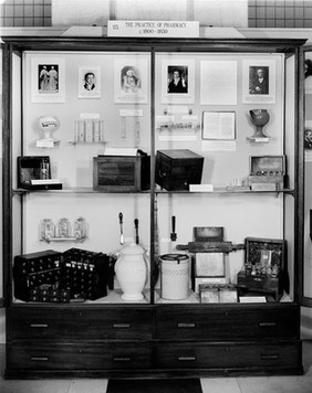 Exhibition: 'Story of Pharmacy', 1955-56.