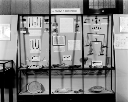 Exhibition: 'Story of Pharmacy', 1955-56.