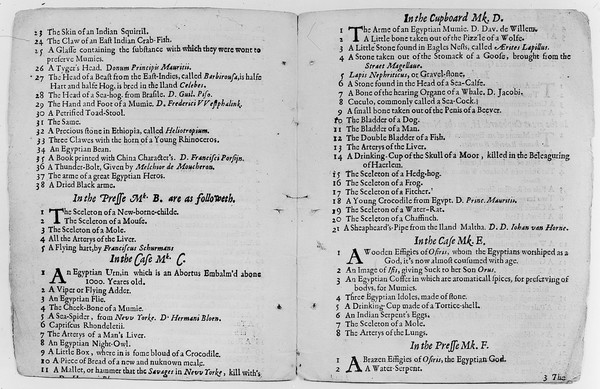 A catalogue of all the cheifest rarities in the Publick Theater and Anatomie-Hall of the University / [Revised by Jacobus Voorn].