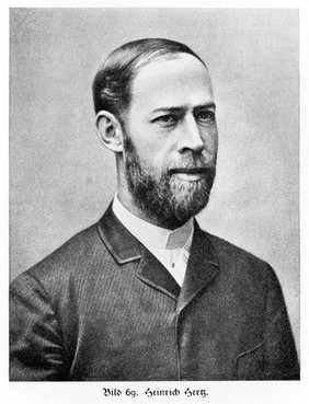 M0014750: Portrait of Heinrich Hertz (1857-1894)