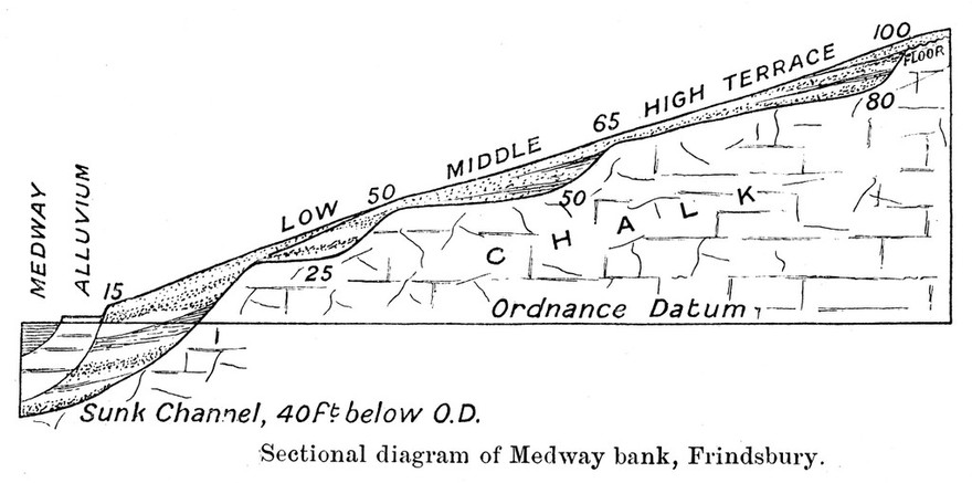 Section in Medway terraces.