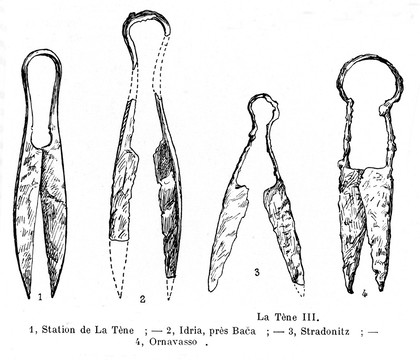 La Tene III, Iron Age, Dechelette, Manuel d'Archeologie