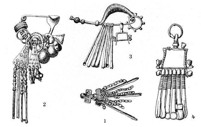 Toilet Instruments (Iron Age).