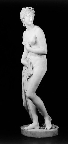 M0015428: Statue of a nymph