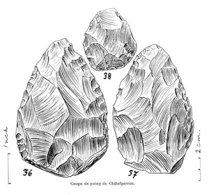 view Paleolithic hand-axes