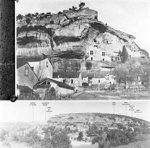 view Views of Les Eyzies-de-Tayac (Dordogne).