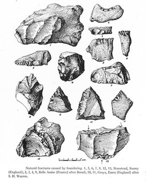 view Eoliths from France, Belgium and England.
