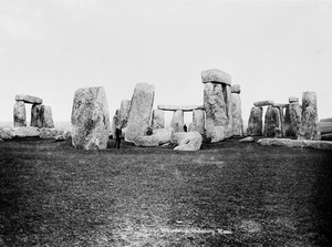 view View of Stonehenge.