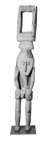 M0016046: Ancestral anthropomorphic effigy, Tami Islands, New Guinea