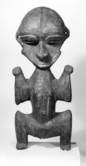 M0016049: Female ancestral effigy, middle Sepik River area, New Guinea