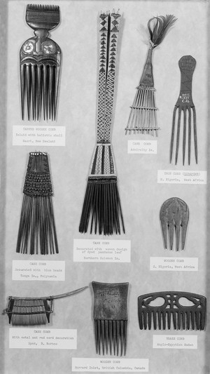 view Combs, of various origins.