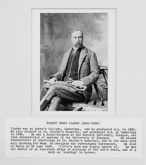 view Portrait of Robert Henry Clarke.