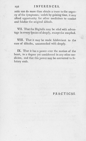 An account of the foxglove / by William Withering.