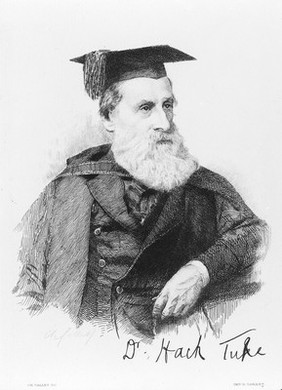 Daniel Hack Tuke. Etching by C. Callet.