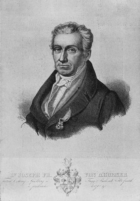 M0016611: Portrait of Joseph Georg Franz von Paula Ahorner von Ahornrain (1764-1839)