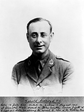 M0016691: Portrait of Harold Ackroyd (1877-1917)