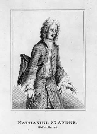 M0016713: Portrait of Nathaniel St Andre (c.1680-1776)