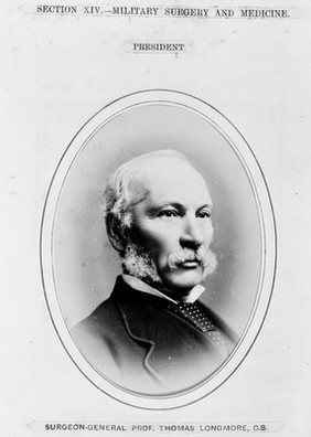 M0016820: Portrait of Sir Thomas Longmore (1816-1895)