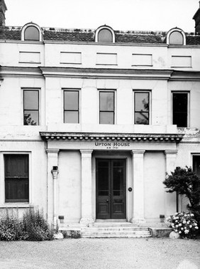 Upton House, birthplace of Joseph Lister. From a photograph in the possession of Mr. James Gregory, member of the W.H.M.M. staff.