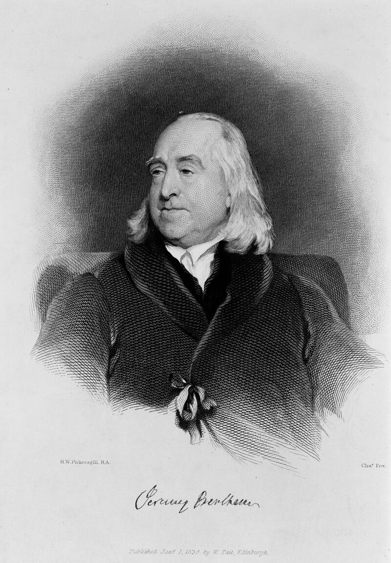 Portrait of Jeremy Bentham Collection