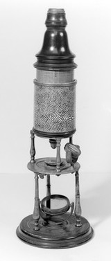 The original Culpeper microscope.