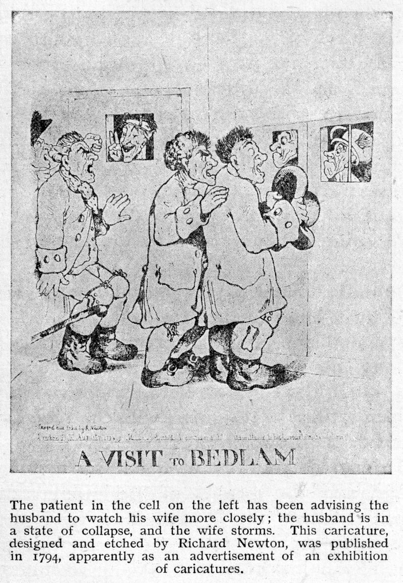 A Visit To Bedlam, by Richard Newton