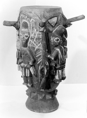 Drum, possibly Nigerian, Africa