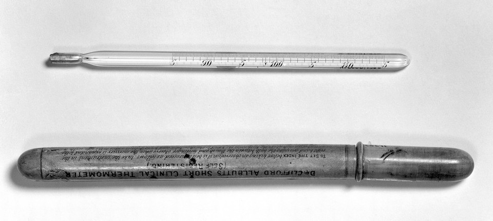 M0018985: Sir Clifford Allbutt's clinical thermometer