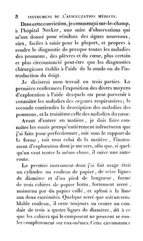 Traité de l'ausculation médiate et des maladies des poumons et du coeur / par R.-T.-H. Laennec.