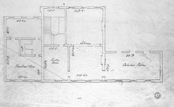 Royal College of Surgeons, plan for the new building.