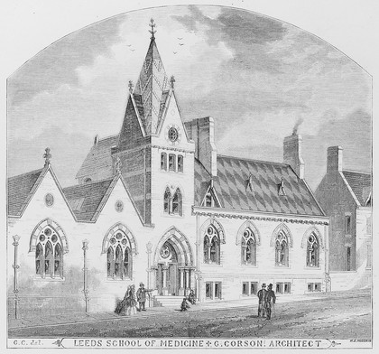 The Leeds School of Medicine. Architect, G. Corson.