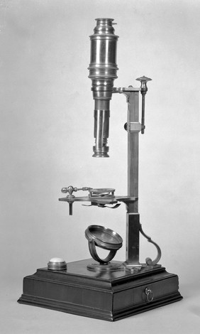 Microscope designed and introduced by Cuff in 1744.