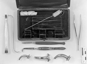 view Tracheotomy set by J. Weiss & Son.