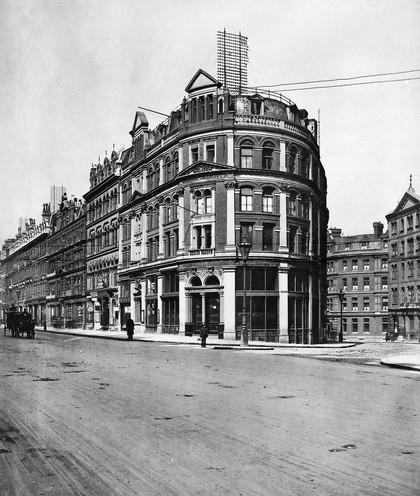 Burroughs & Wellcome. Building on Snow Hill.