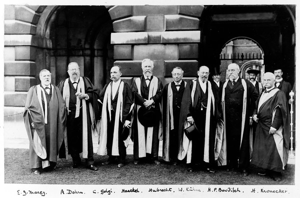 Group Portrait outside Old Schools, Cambridge 1898