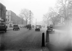view View of Euston Road, looking west.