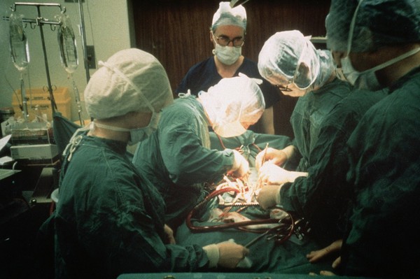 Heart transplant surgery