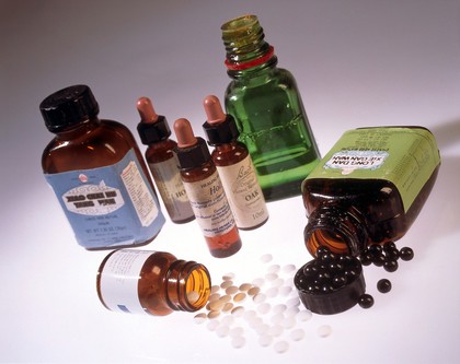 A selection of alternative medicines