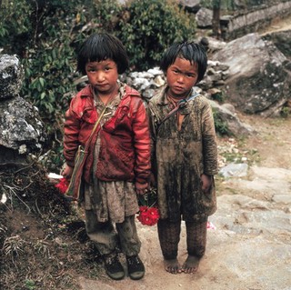 Nepal; Sherpa children of the Khumbu, 1986