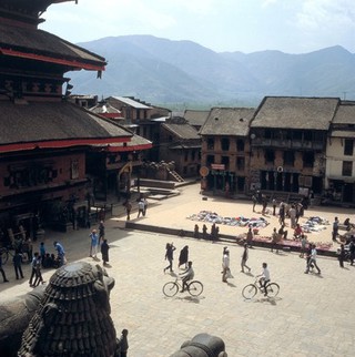 Nepal; Kathmandu Valley, Bhaktapur, 1986