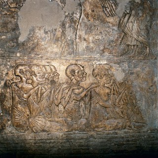 Egyptian wall relief, taken 1989