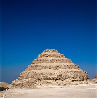 Step pyramid at Saqqara, Egypt