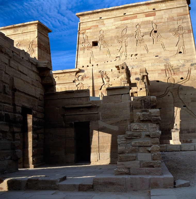 Temple dedicated to Imhotep at Philae | Wellcome Collection